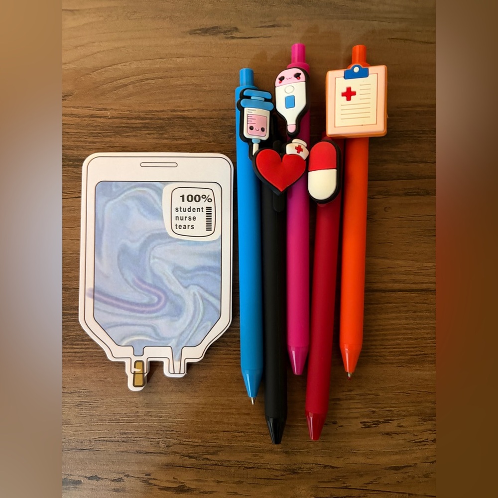 Cute Nurse-Themed Pen Set